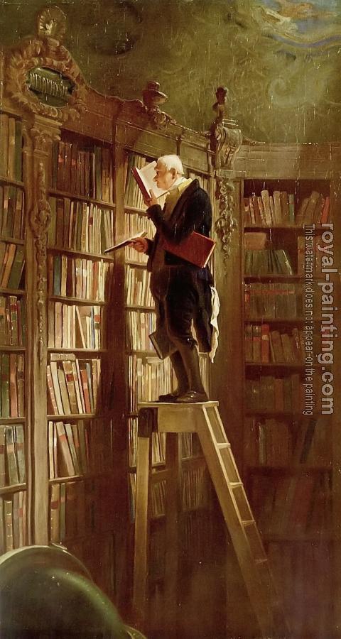 Carl Spitzweg : The Bookworm